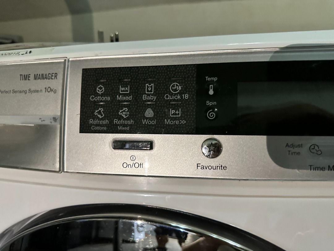 Electrolux 10KG frontLoader Washing Machine EWF14012 (92683), TV