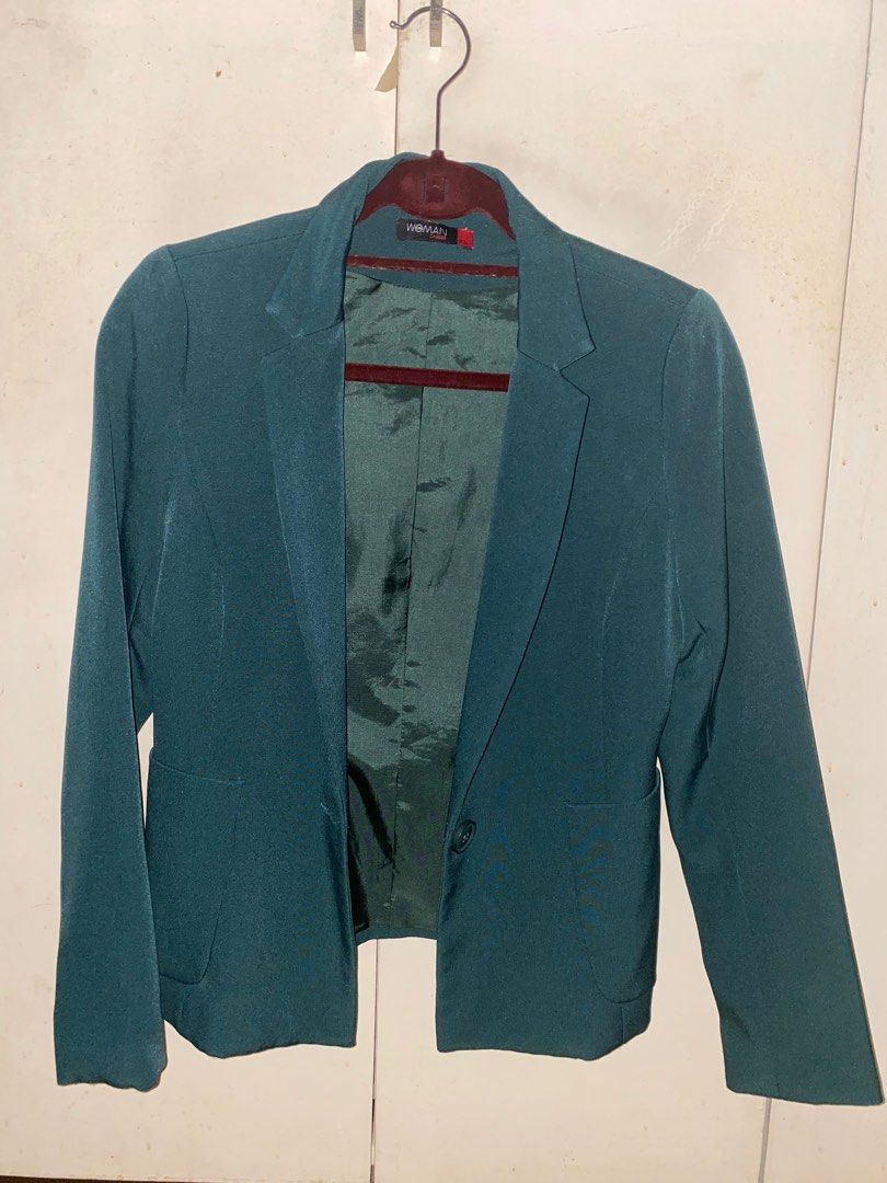 Green Glade Emb. Blazer Set