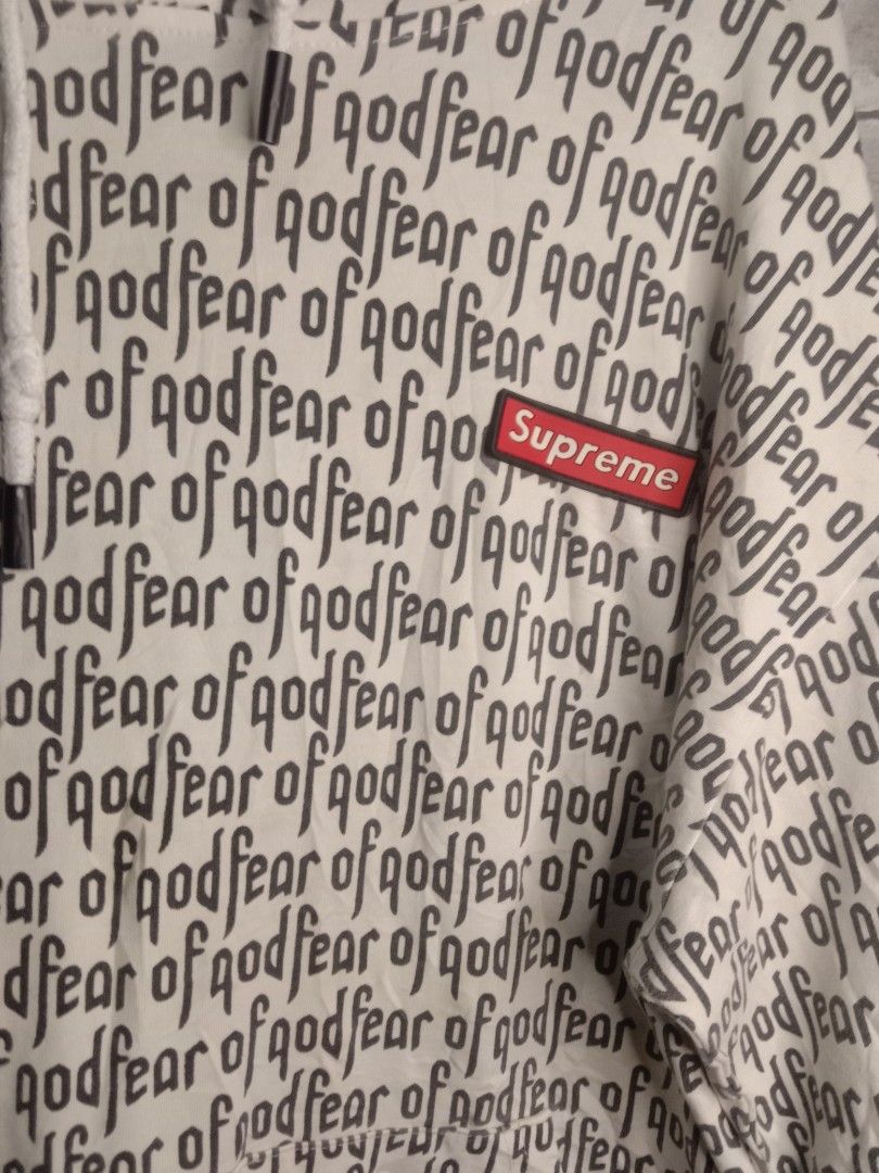 Supreme x fear of god discount