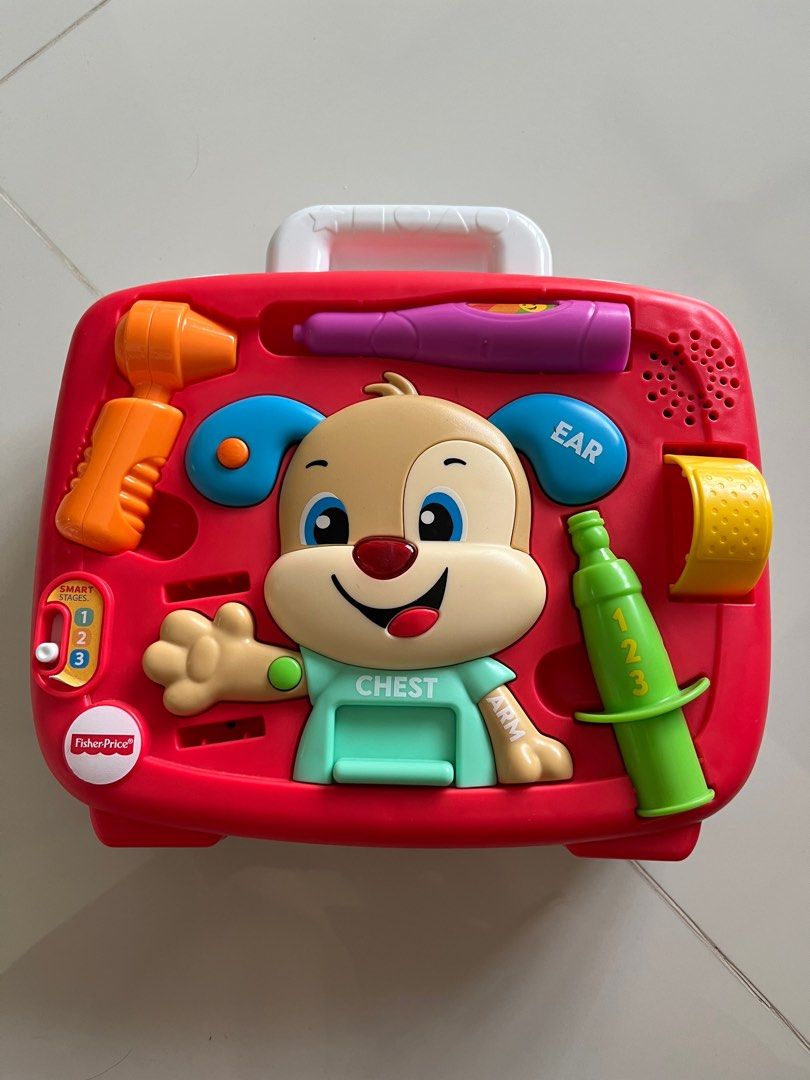Fisher price puppy check up kit on sale