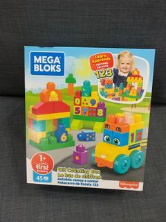 Fishers Price Mega Bloks 123 Counting Bus