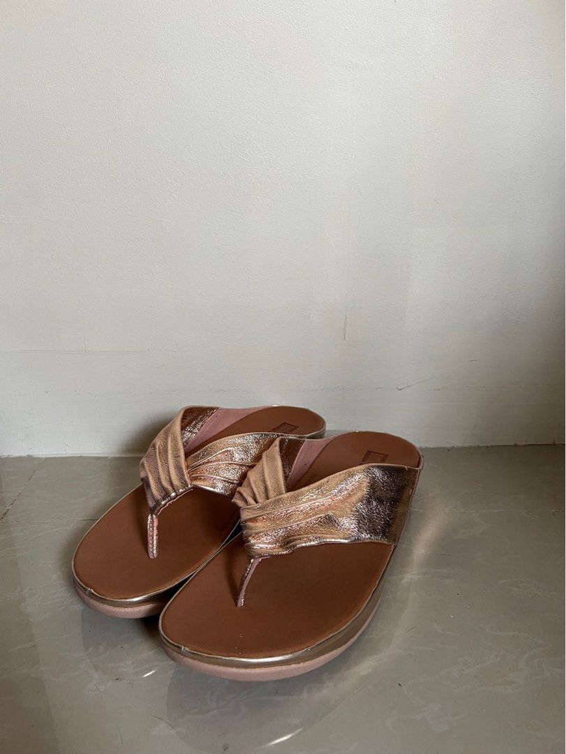 Fitflop twiss rose gold Women s Fashion Footwear Flats