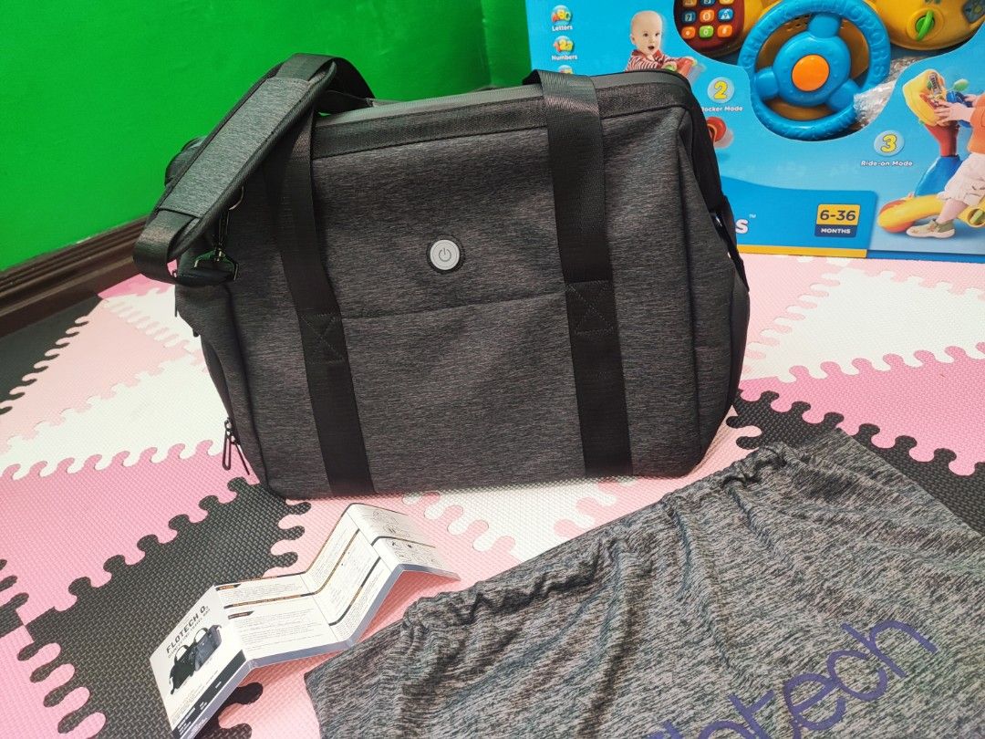 Flotech Disinfection travel bag (Category: Diaper Bags & Wetbags) located in Manila. Submitted by raventan19 (Listing ID 1206961305, Image 3). Description: Flotech disinfection travel bag Basically brandnew Never used outside Will try a backpack instead ___ Perfect for new mommies out there You can disinfect your LO's things on the go Just plug powerbank if nasa travel kayo 🥰 Very rare finds | Sobrang ganda ng material ___ Qc areas or manila by 