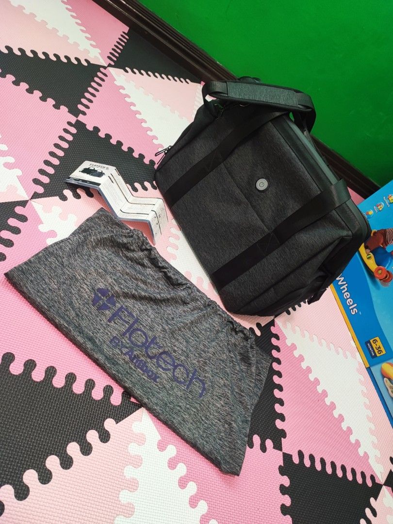 Flotech Disinfection travel bag (Category: Diaper Bags & Wetbags) located in Manila. Submitted by raventan19 (Listing ID 1206961305, Image 2). Description: Flotech disinfection travel bag Basically brandnew Never used outside Will try a backpack instead ___ Perfect for new mommies out there You can disinfect your LO's things on the go Just plug powerbank if nasa travel kayo 🥰 Very rare finds | Sobrang ganda ng material ___ Qc areas or manila by 