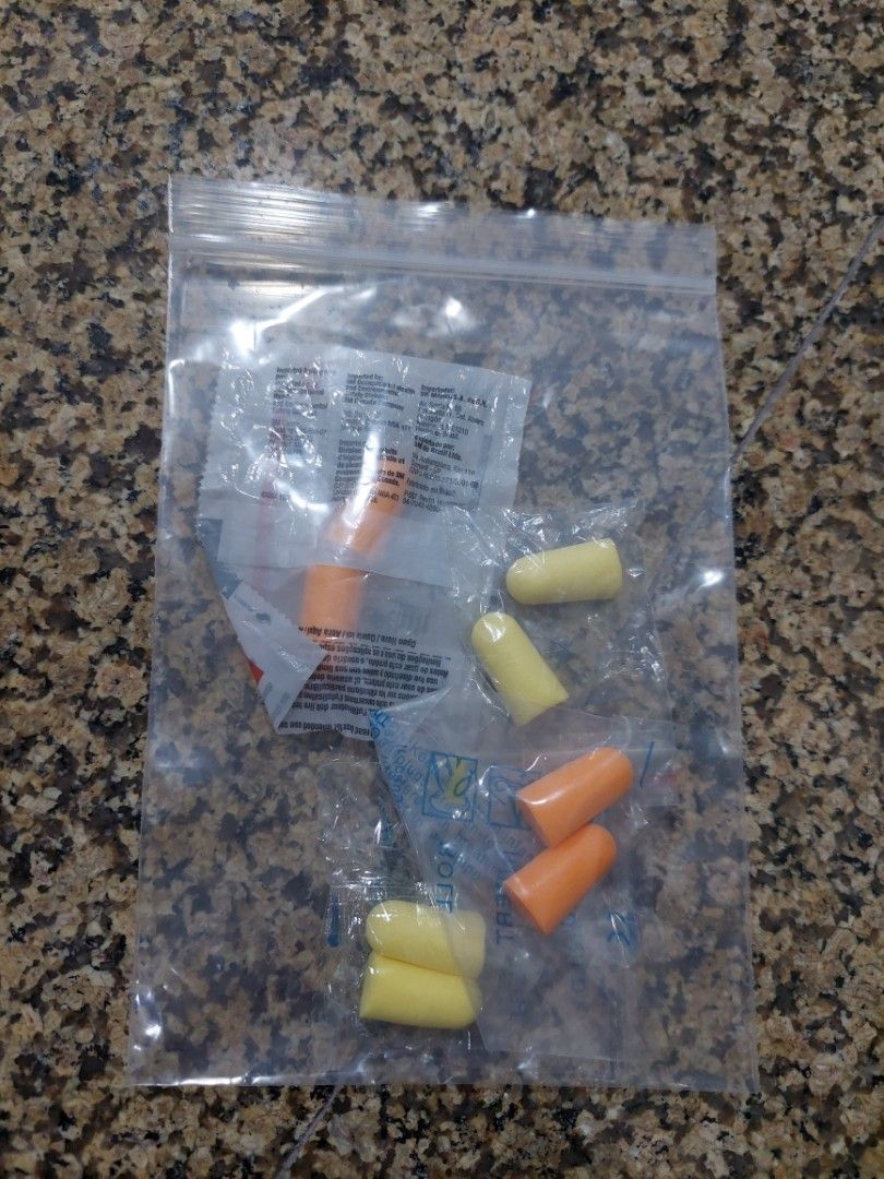 Foam ear plug, Beauty & Personal Care, Ear Care on Carousell