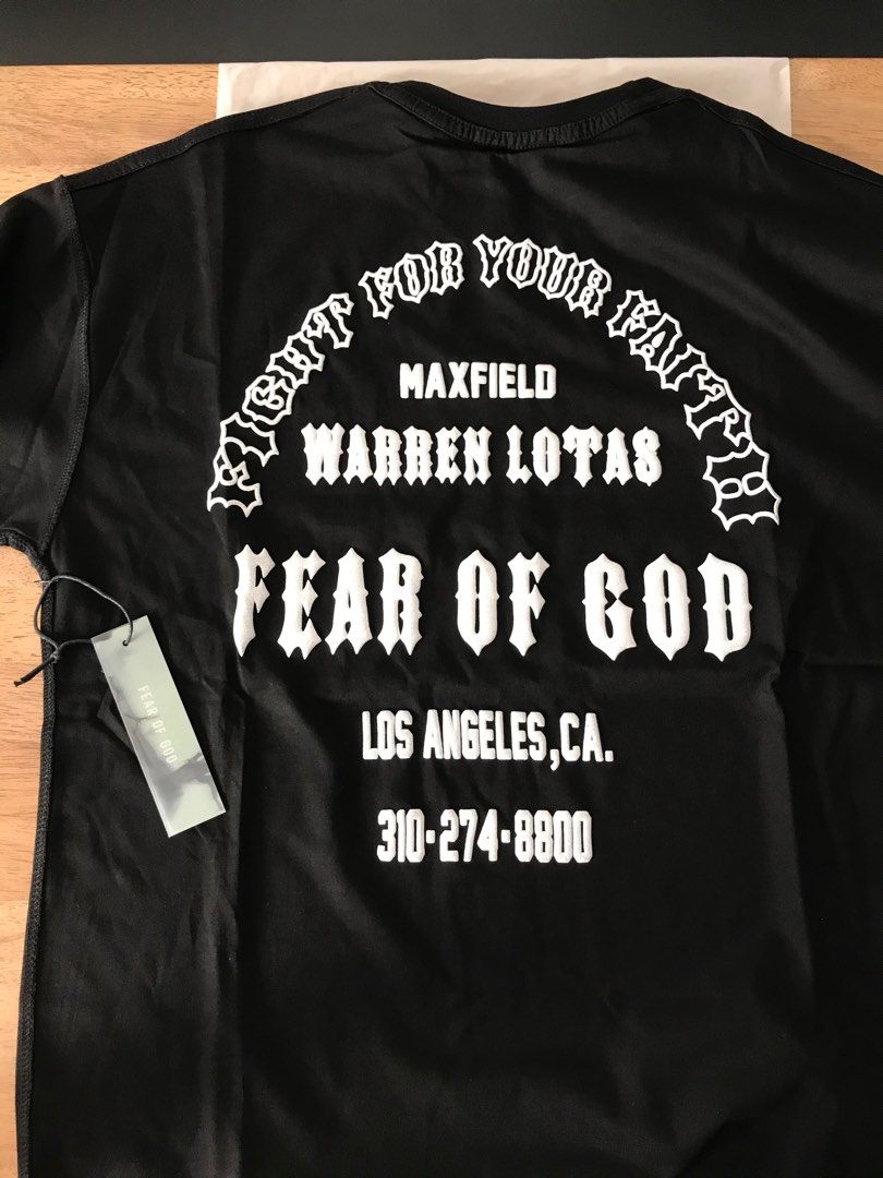 FOG Warren Lotas Fear of God, Men's Fashion, Tops & Sets, Tshirts 