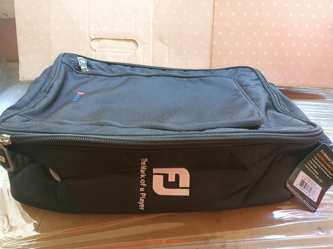 Footjoy deluxe golf shoe bag outlet