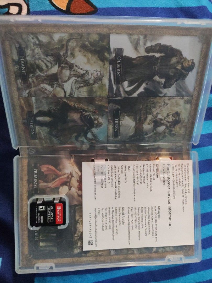 For Sale: Octopath Traveler (Category: Nintendo) located in Bulacan. Submitted by BeeCee0428 (Listing ID 1207030161, Image 2). Description: For Sale: Octopath Traveler - Good as New, Barely Used Meet ups only. Malolos, Plaridel, Pulilan, Baliwag, or Guiguinto.