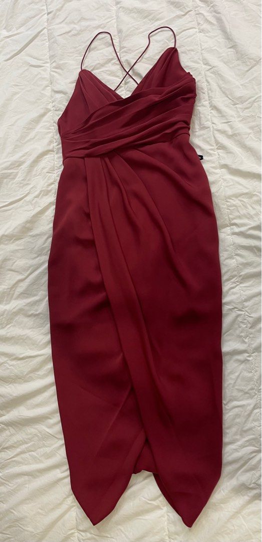 Red petite cocktail dress online