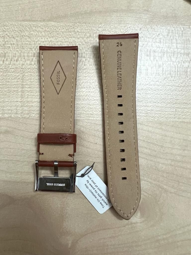 Fossil 26mm sales watch strap
