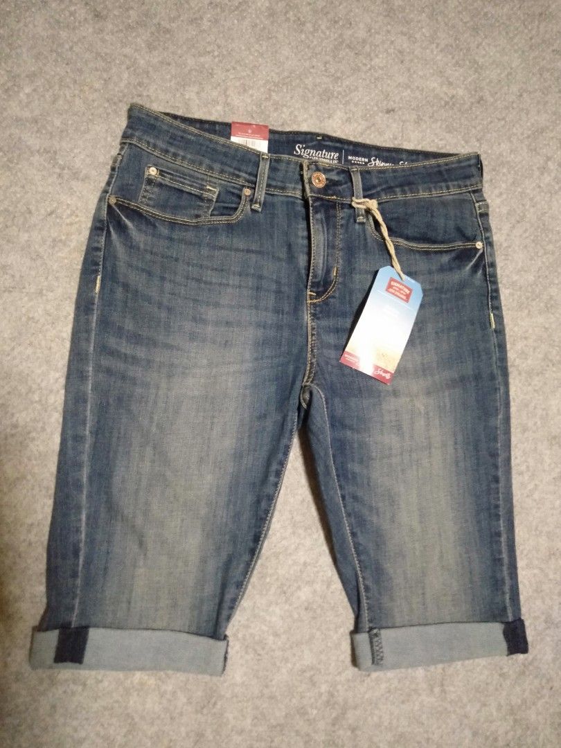 Signature levi strauss modern skinny shorts discount