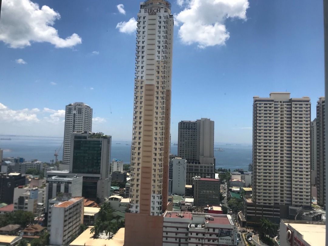 Furnished Studio Unit with Manila Bay View across UP College of