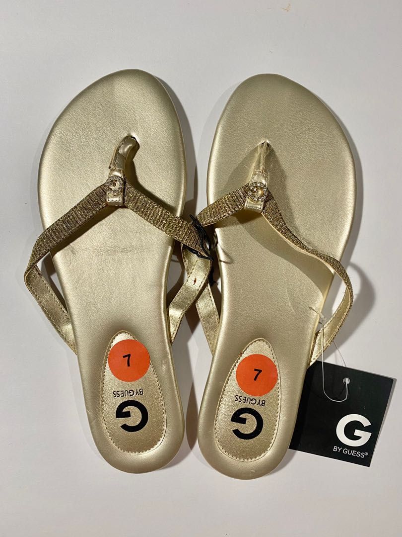 Guess Women Sandals Gold Size 7 - $15 (70% Off Retail) - From Rosalind