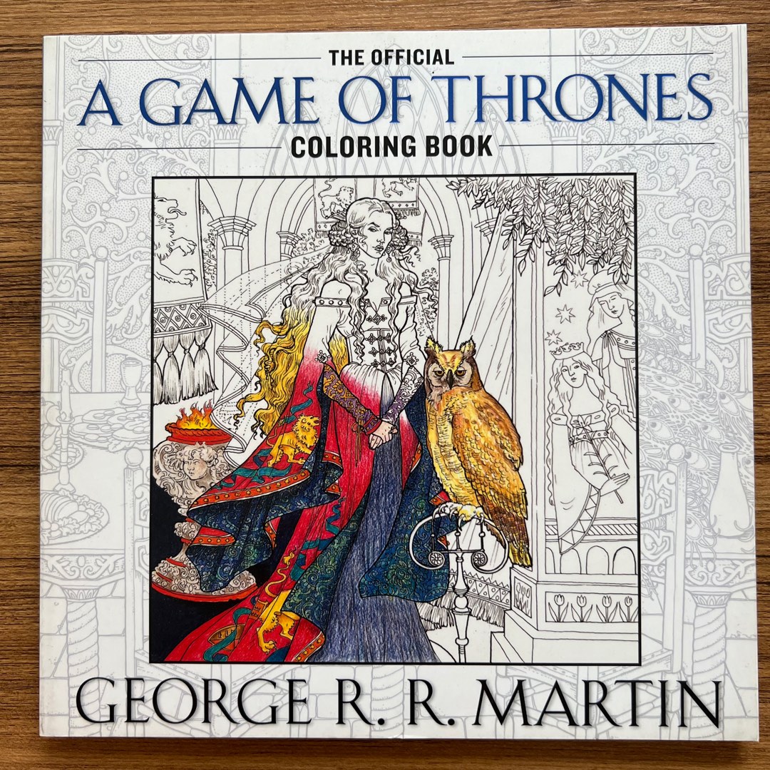 Game of Thrones Coloring Book, Hobbies & Toys, Books & Magazines