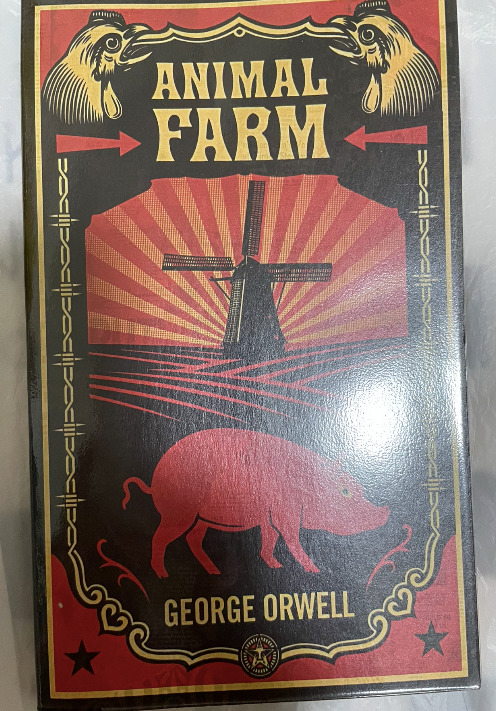 George Orwell Animal Farm, Hobbies & Toys, Books & Magazines, Fiction &  Non-Fiction on Carousell