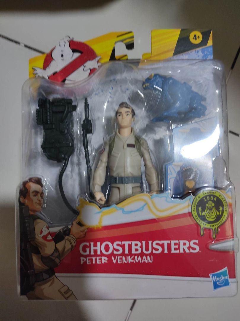 Ghostbuster Fright Feature Set of 4 Figures (Peter, Ray, Egon, Winston