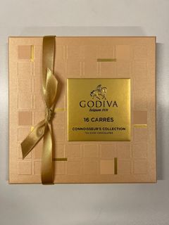 Godiva 朱古力 (16片裝), 有Godiva袋, 送禮佳品