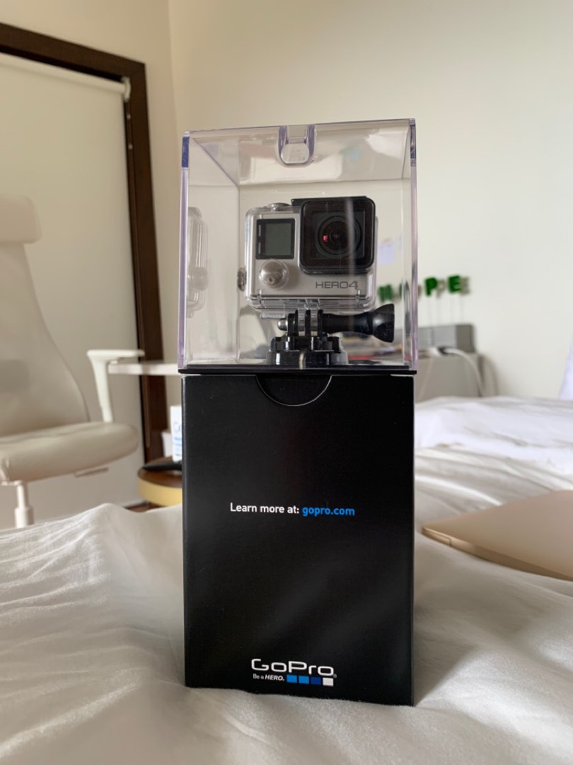 GoPro Hero 4 with complete Accessories, Photography, Cameras on Carousell