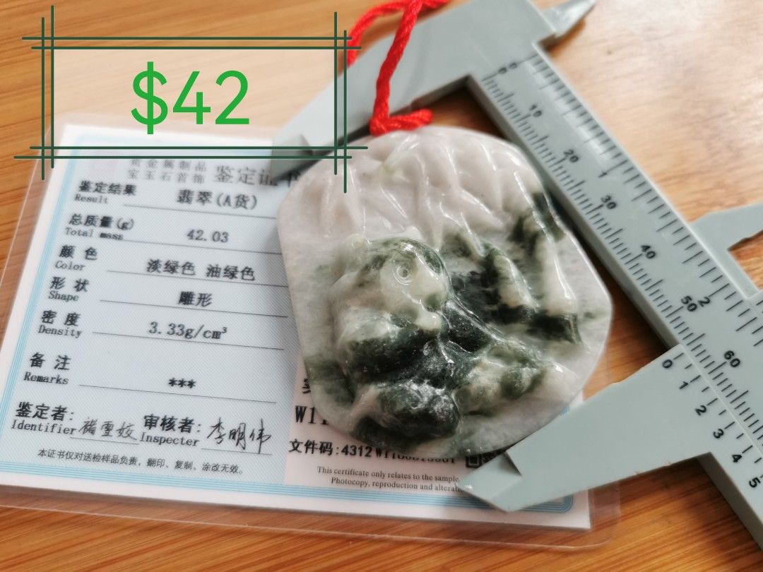 Grade A jade jadeite dragon tiger goat panda donut monkey spiders lucky