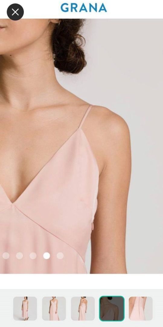 Grana v store neck slip dress