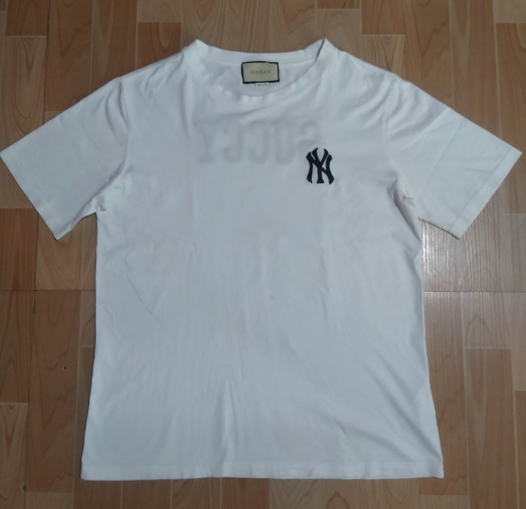 Gucci yankees t shirt deals