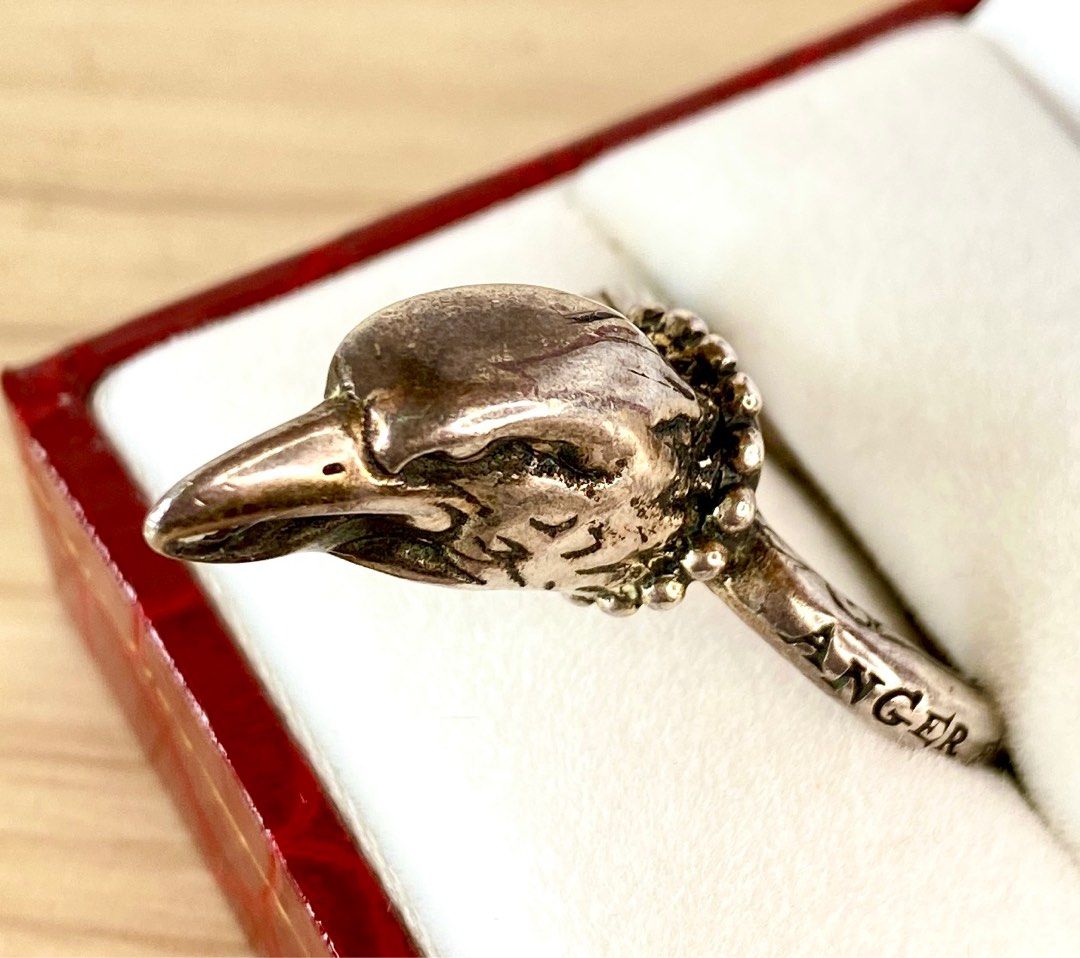 Clearance Sales Gucci Silver 925 Eagle Ring