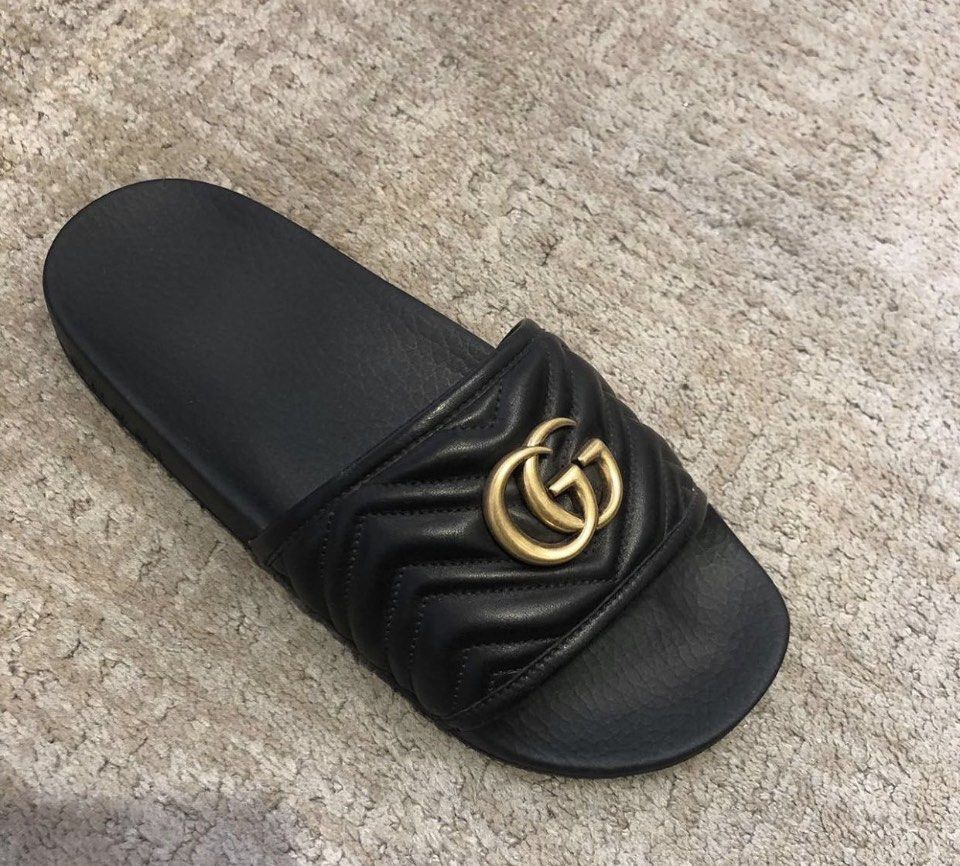 Gucci Slides Women s Fashion Footwear Flats Sandals on Carousell