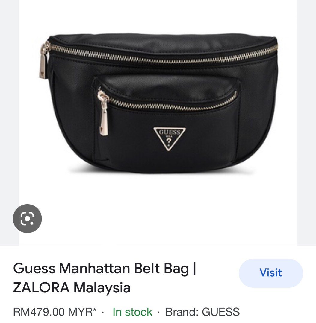 Guess Manhattan Belt Bag Women s Fashion Bags Wallets Cross