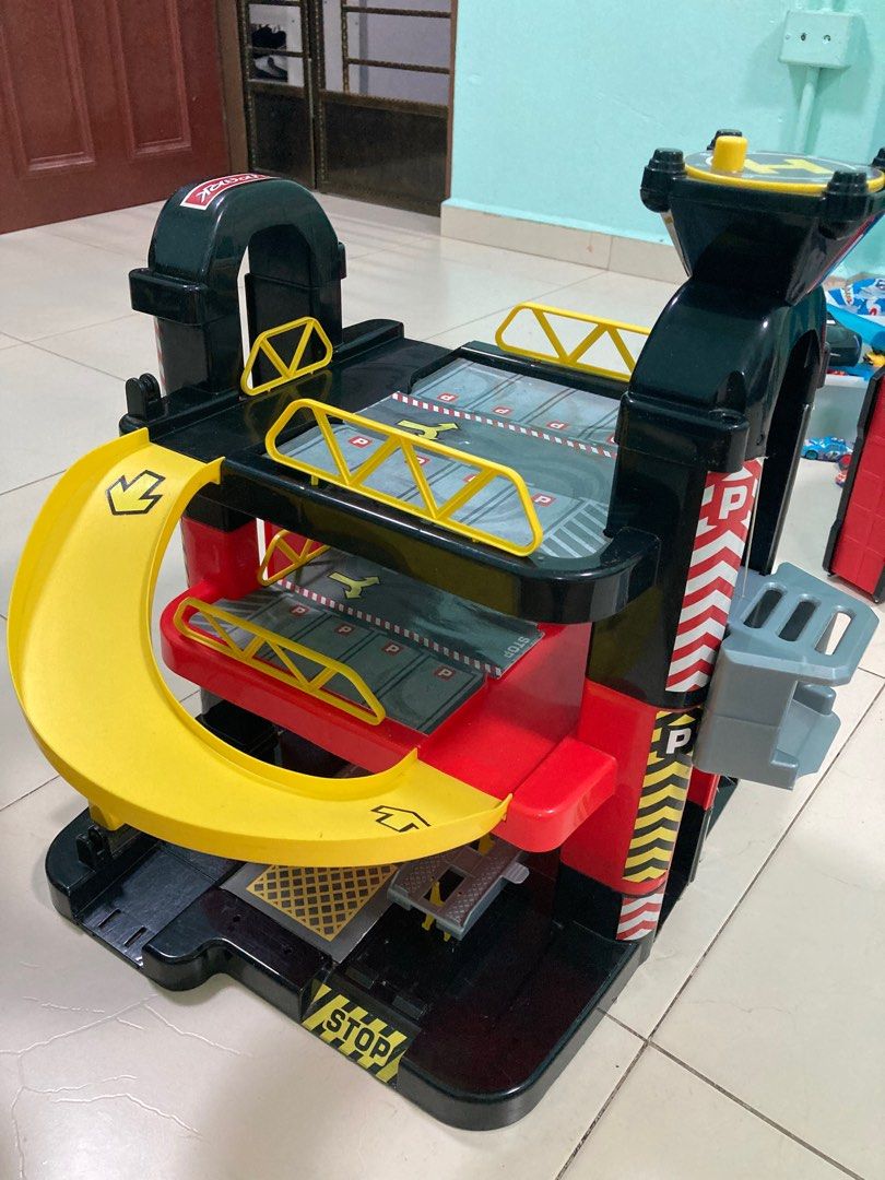 Driving force 3 level garage playset new arrivals