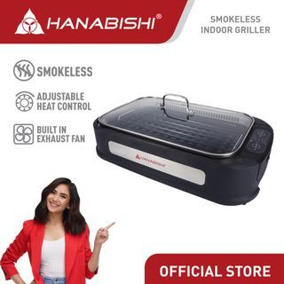 Hanabishi Smokeless Indoor Grill HSMOKELESS50