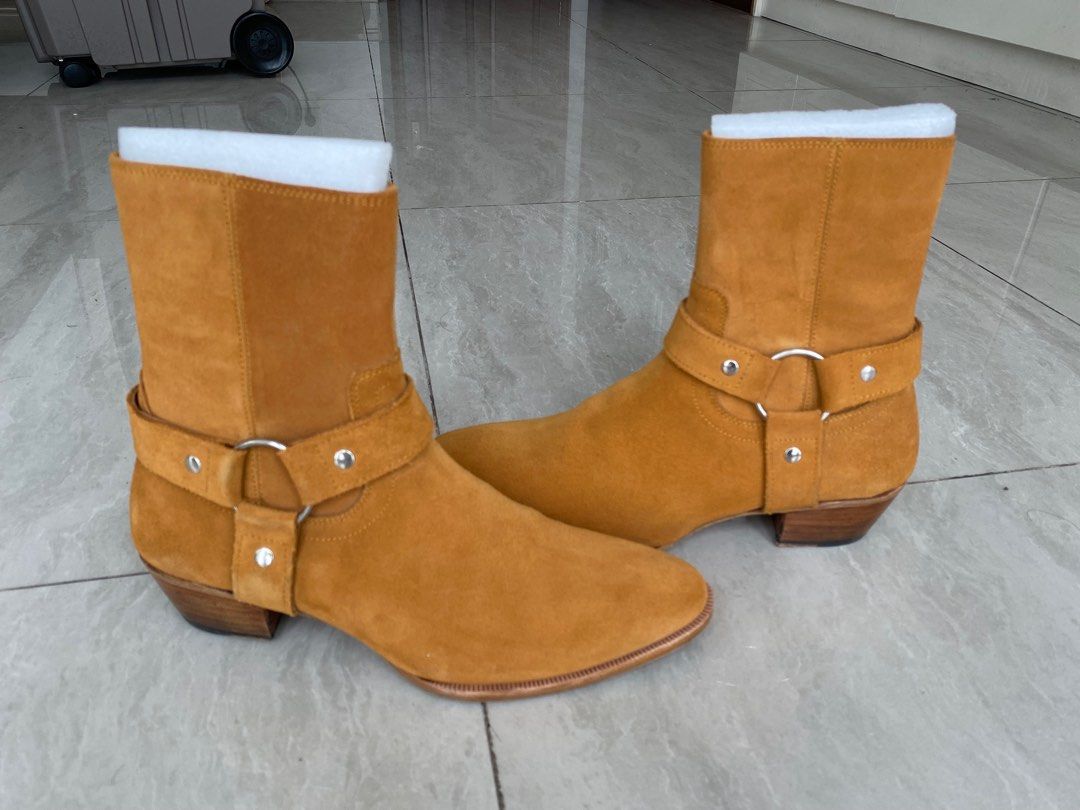 Mens harness chelsea deals boots