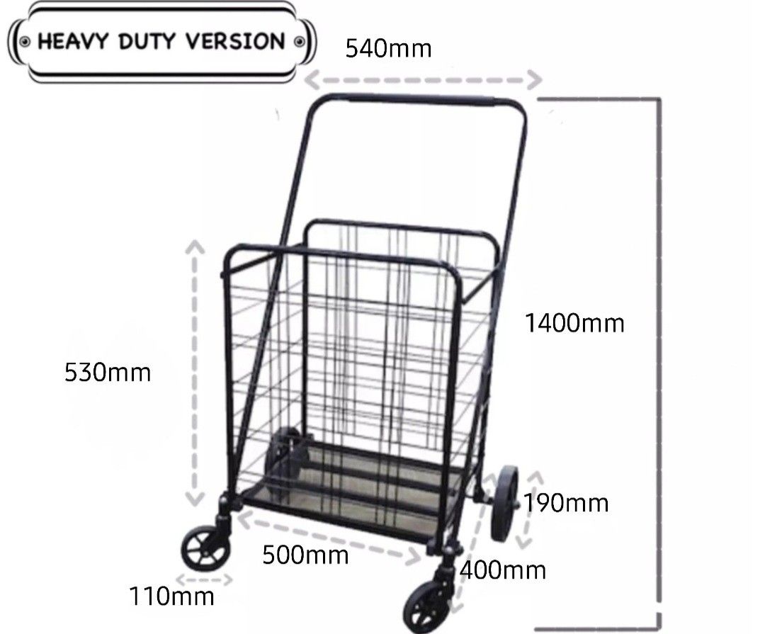 Heavy duty trolley, Furniture & Home Living, Furniture, Other Home