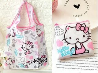 Hello Kitty Shopping Bag / Eco Tote - Large Capacity
