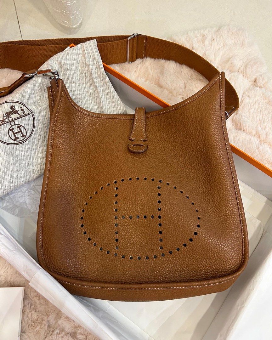Hermes evelyne 29 gold outlet