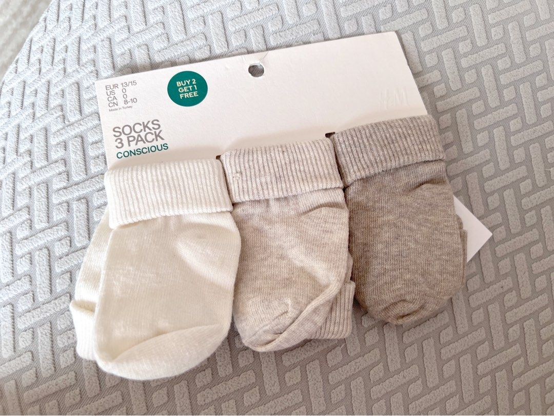 Baby sock on sale sizes h&m