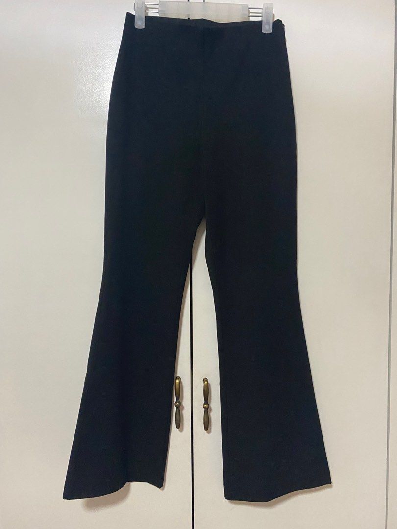 H&M Ribbed Flared Pants