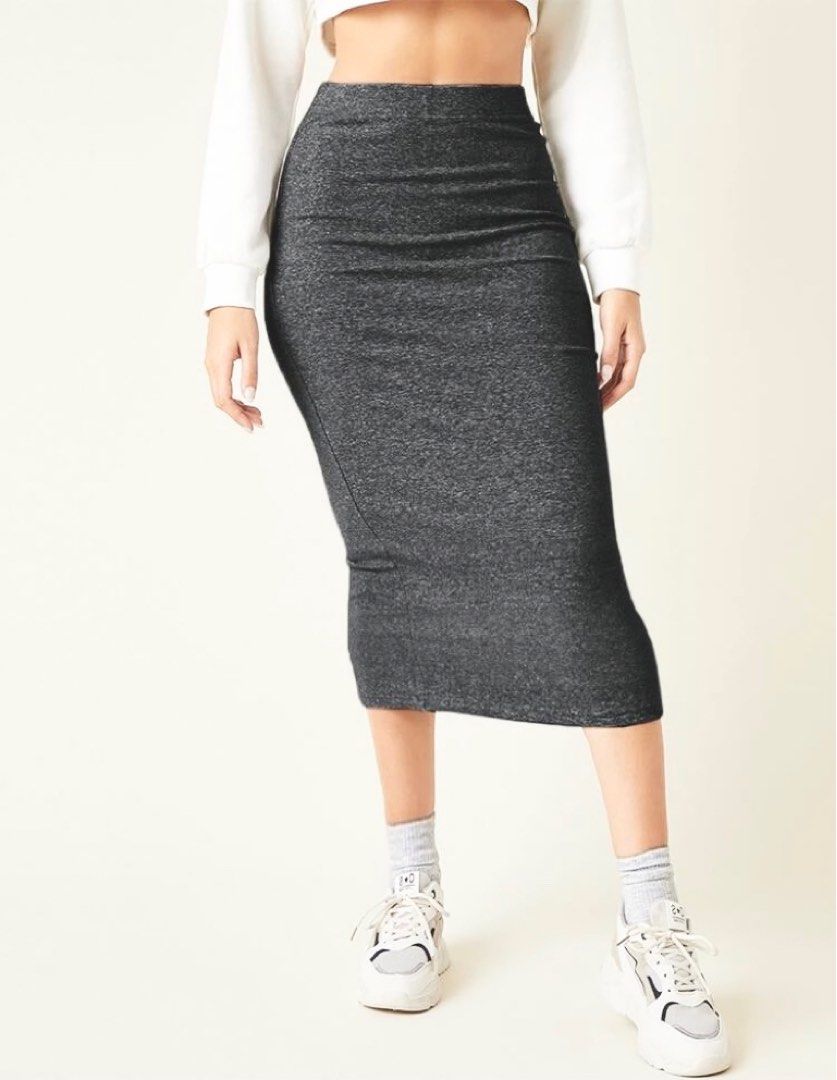 H&M Midi Skirt, Women's Fashion, Bottoms, Skirts on Carousell
