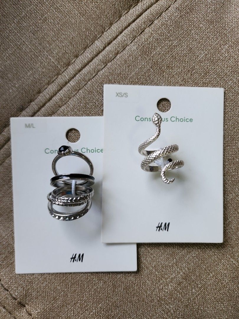 H & m rings top