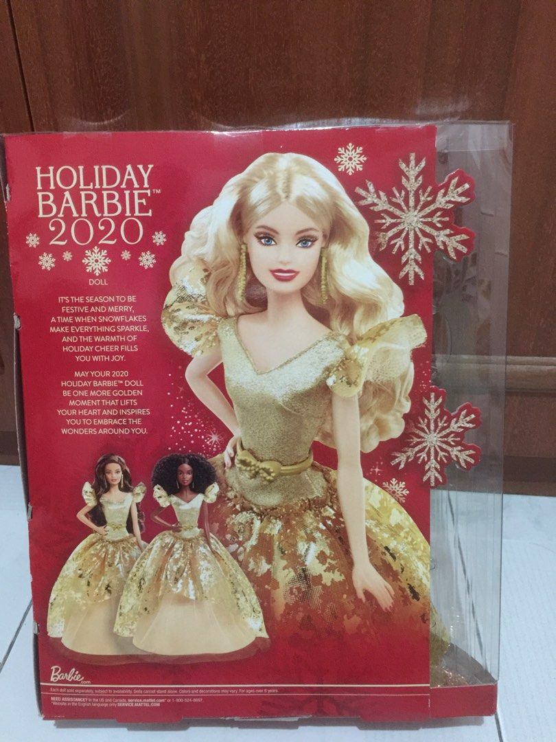Holiday Barbie 2020 Hobbies Toys Toys Games on Carousell