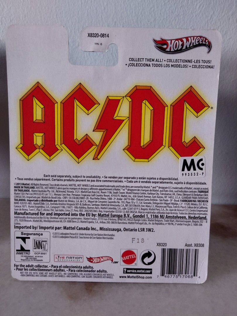 Hot Wheels Looney Tunes Kenworth W900 Convoy Custom ACDC Long Gone Hot ...