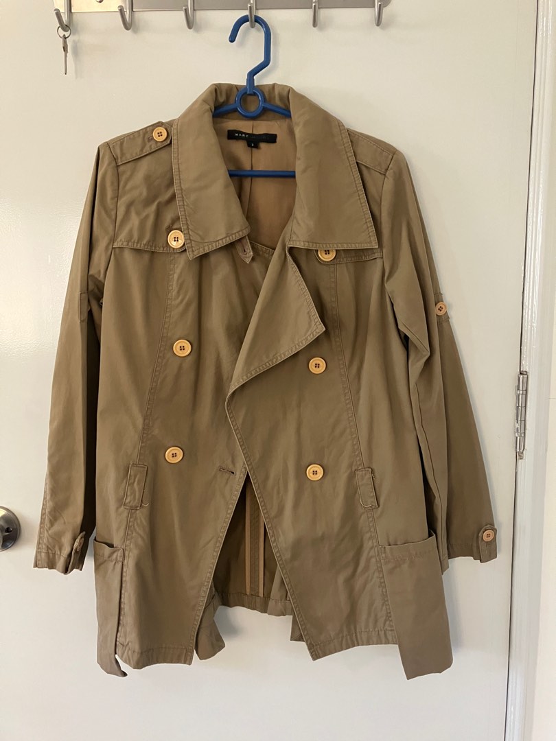 HQ Khaki trench coat, Women's Fashion, Coats, Jackets and Outerwear on ...