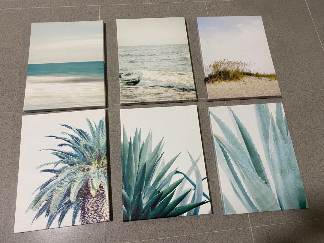 Ikea canvas poster, Furniture & Home Living, Home Decor, Frames