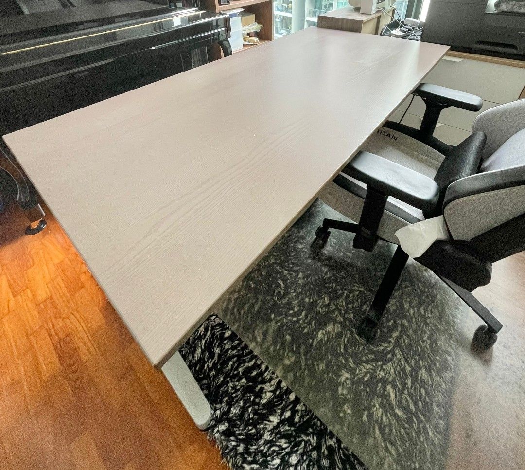 IKEA GALANT Office Table Desk [Ash Brown Colour], Furniture & Home