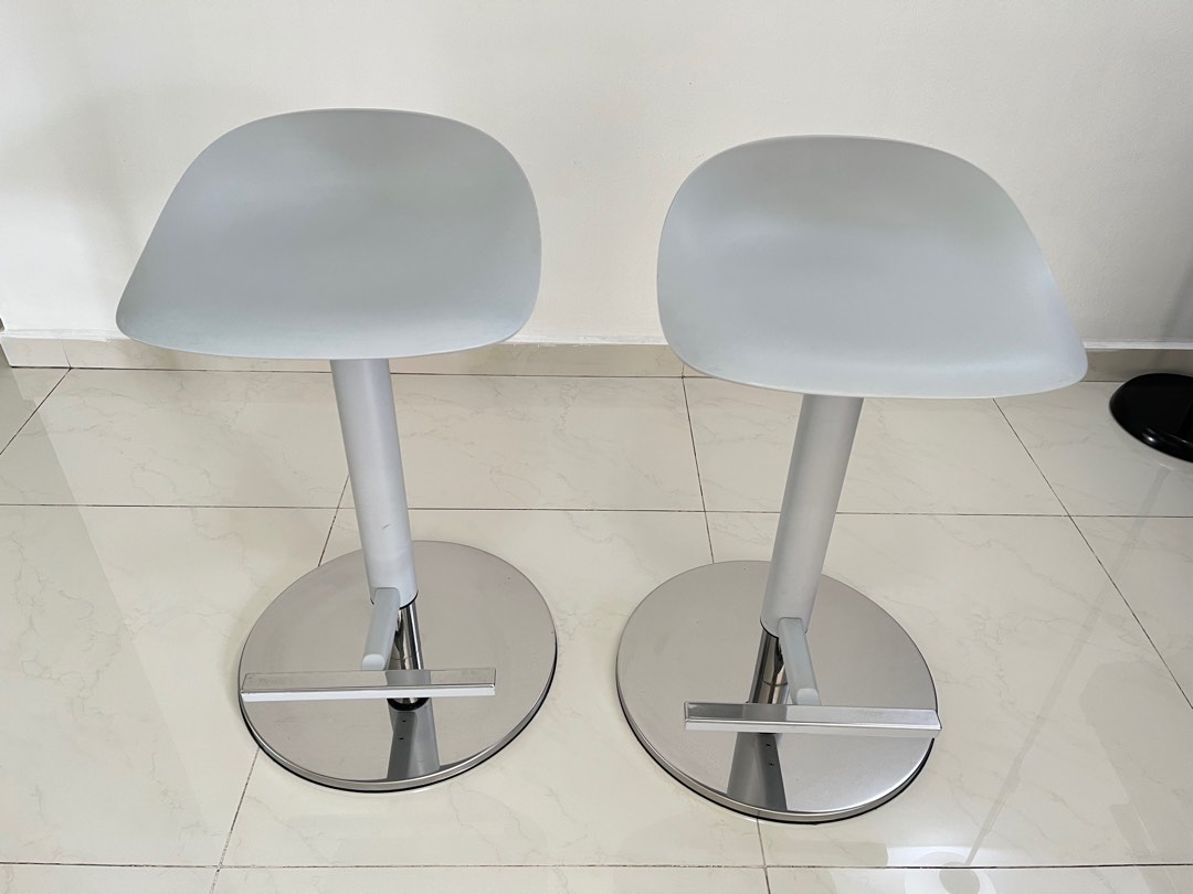 IKEA JANINGE bar stool (gray), Furniture & Home Living, Furniture