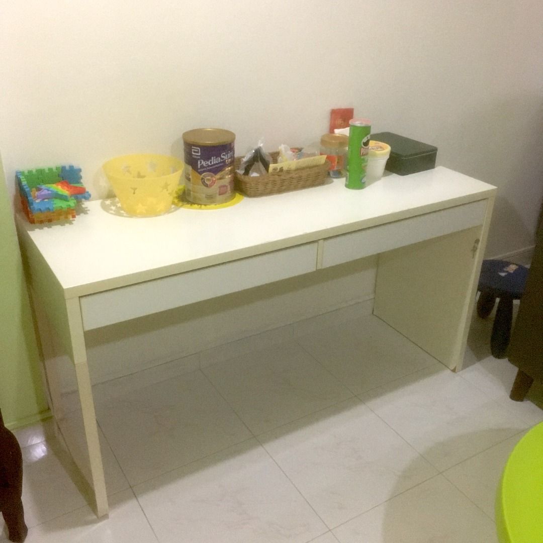 Micke desk white 142x50 cm deals