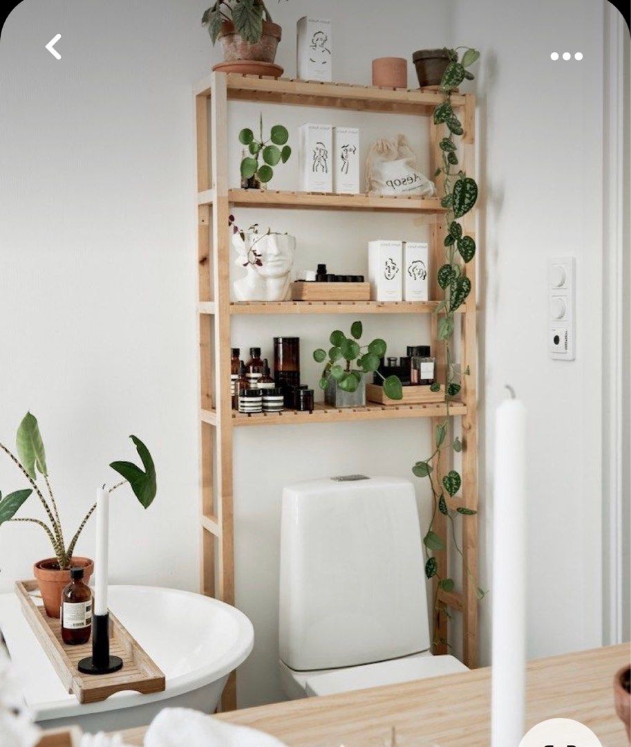 IKEA MOLGER Bathroom Shelf, Furniture & Home Living, Bathroom & Kitchen