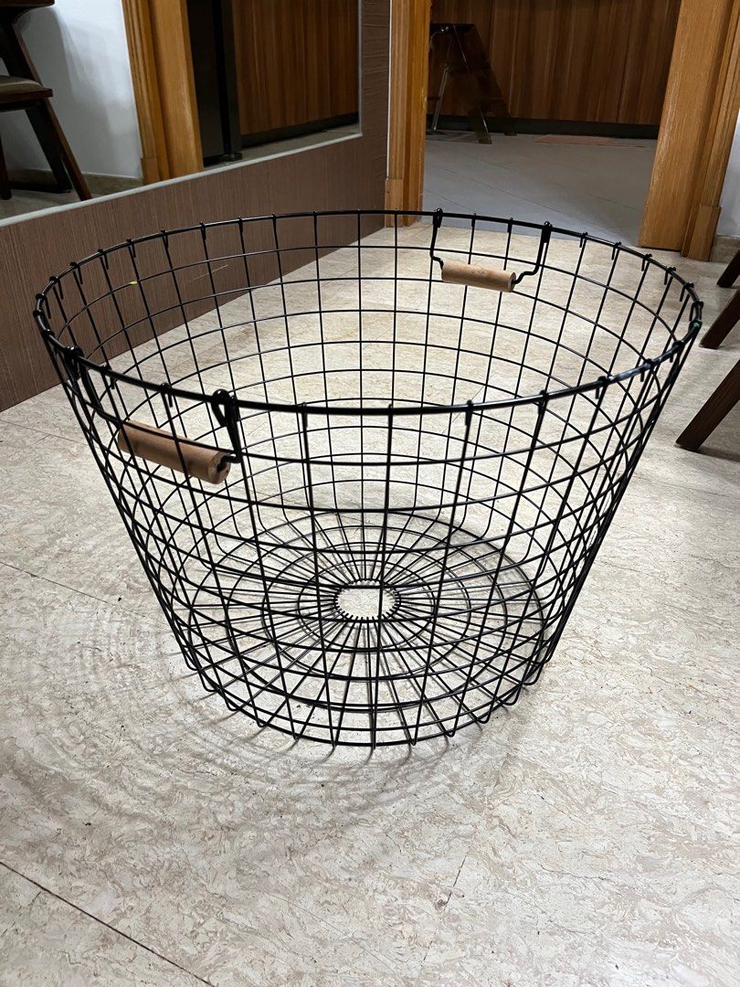 IKEA Natade wire basket, Furniture & Home Living, Furniture, Shelves