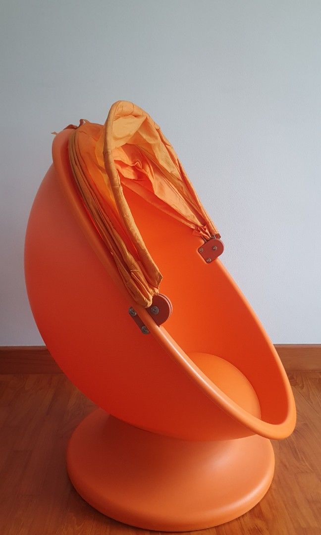 Orange swivel chair 2025 ikea