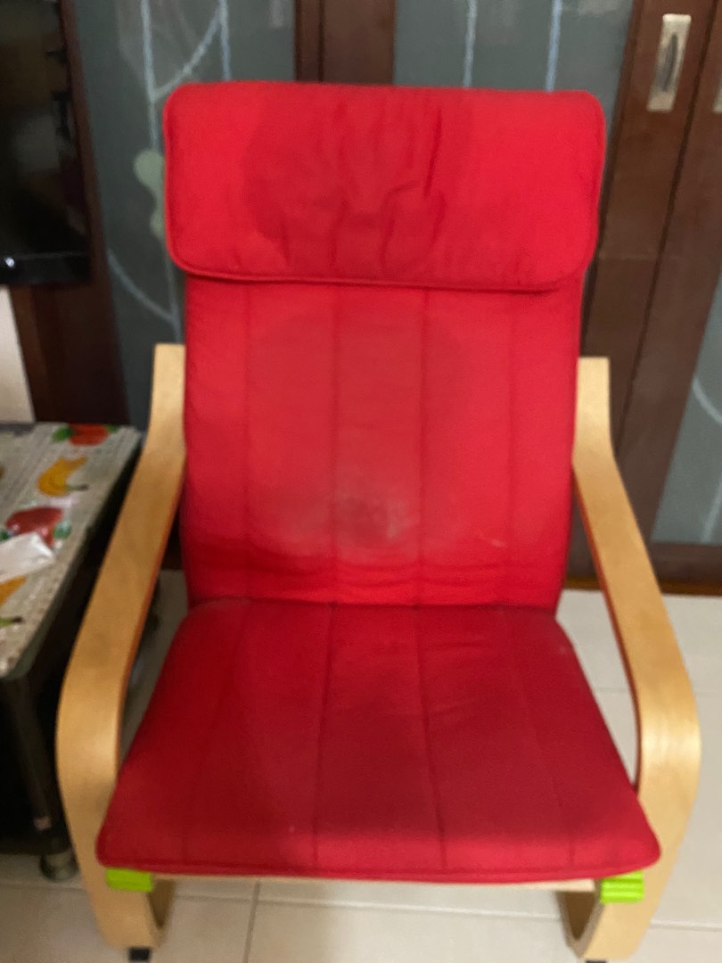 IKEA Poang Armchair, Furniture & Home Living, Furniture, Chairs on