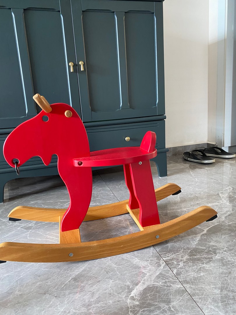 IKEA Rocking horse, Hobbies & Toys, Toys & Games on Carousell